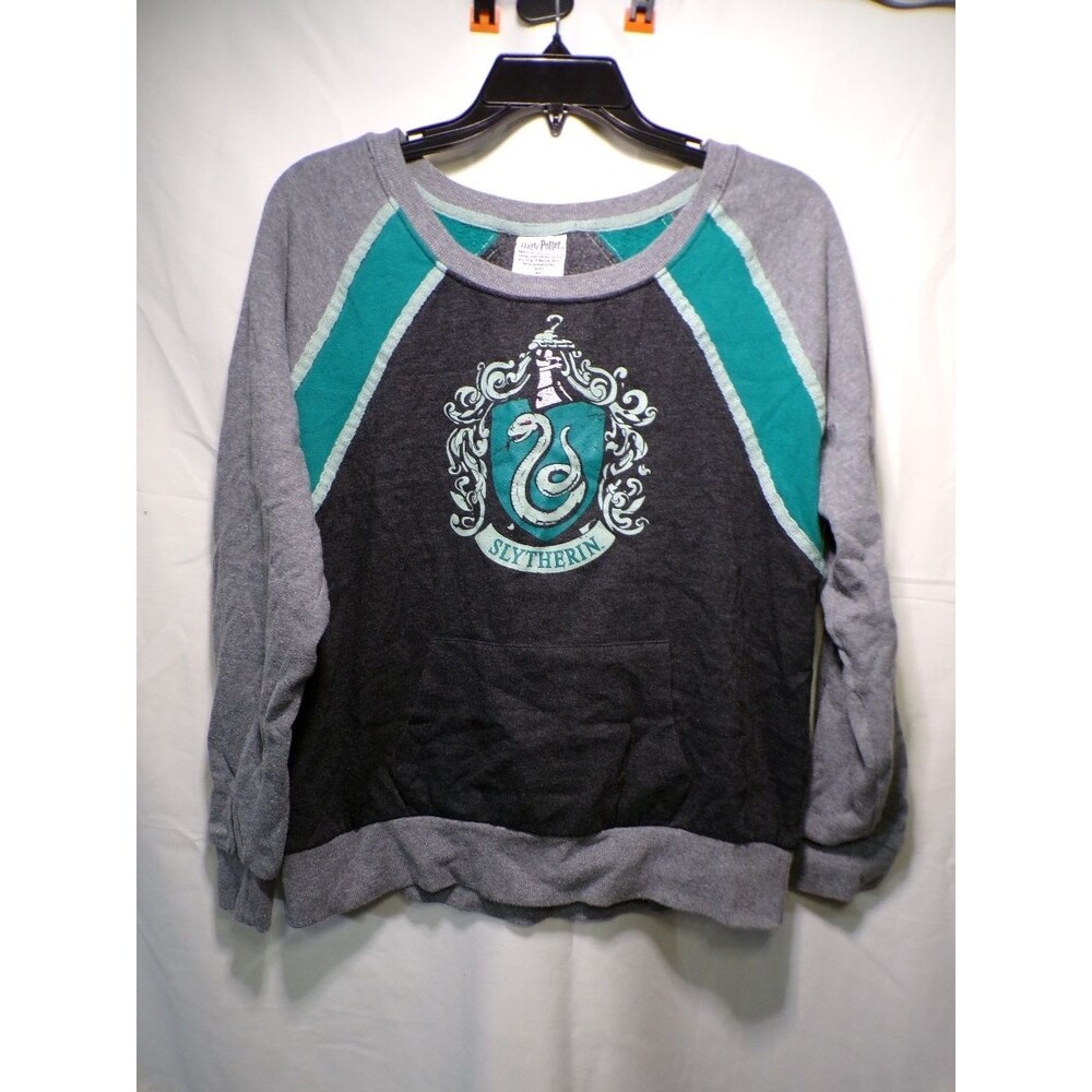 Warner Bros. Harry Potter Women's Juniors Slytherin Pullover Sweater XL